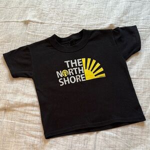 The North Shore Kids Black T-Shirt XS